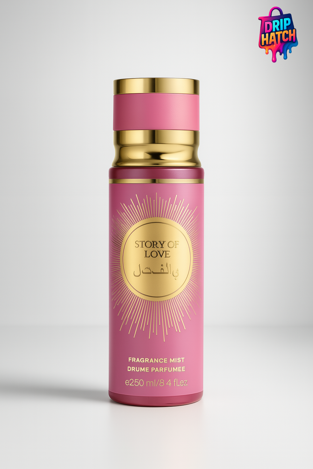 Arabic Mist Perfume Spray – 250ml | Elegant Scents: Mubarak & Love