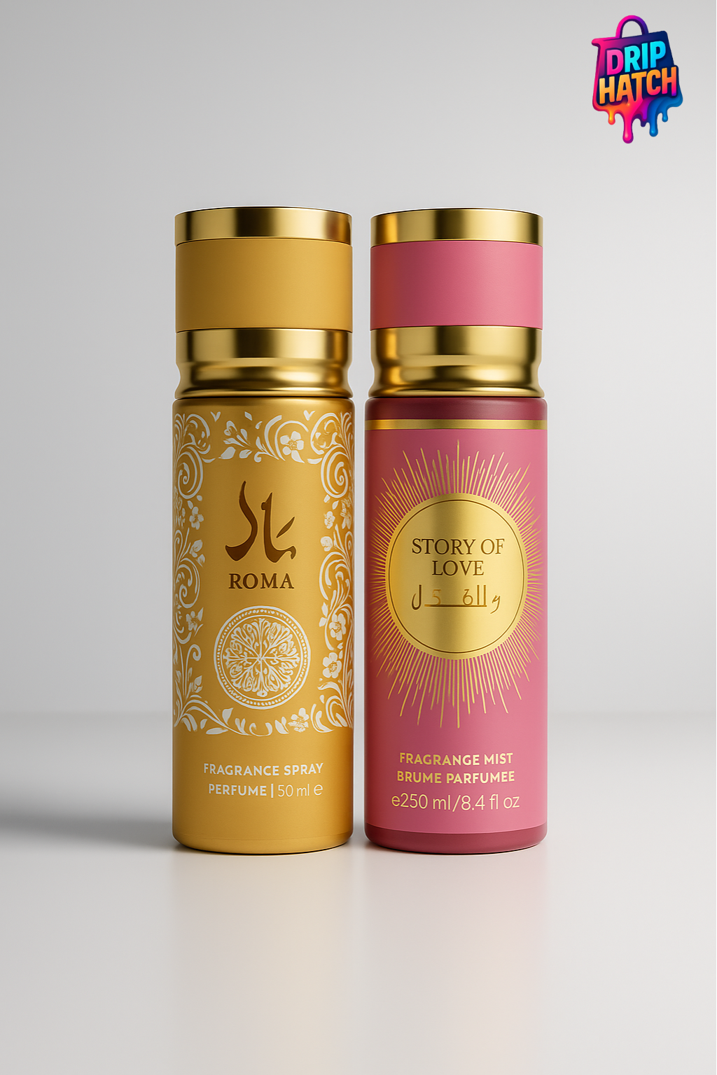 Arabic Mist Perfume Spray – 250ml | Elegant Scents: Mubarak & Love