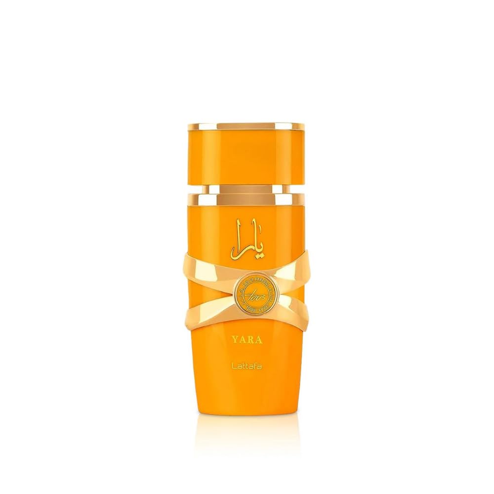 Lattafa Yara Tous - Tropical Fruity Floral Vanilla Eau de Parfum Long Lasting Fragrance for Women 100ml with Musk Notes in Elegant Yellow Glass Bottle