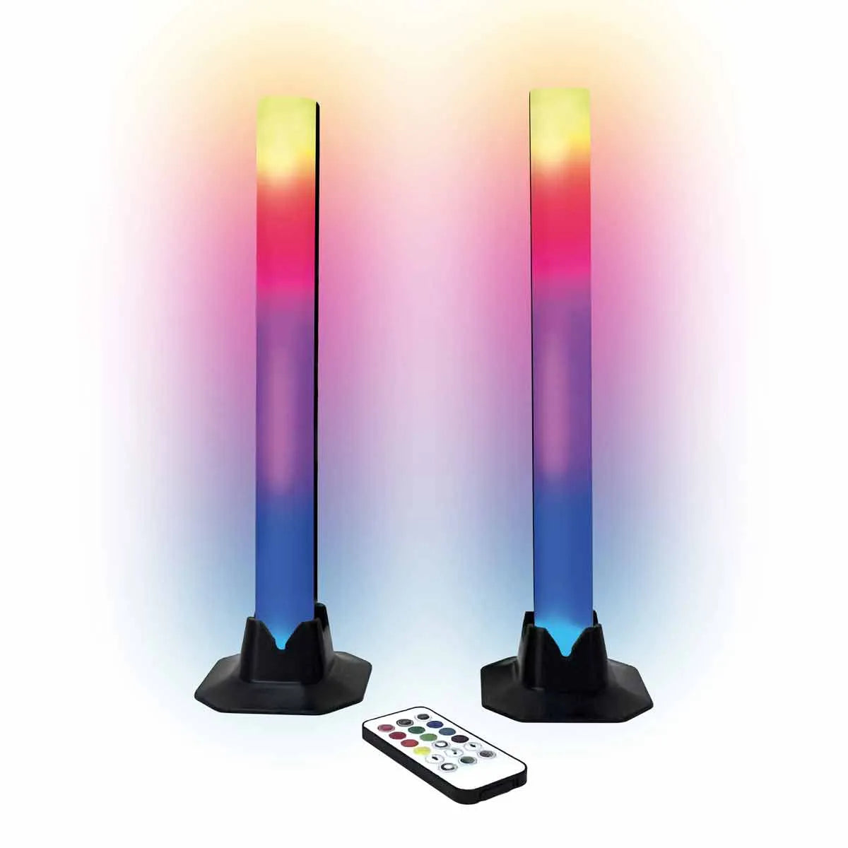 Global Gizmos Interactive Light Bars – RGB Desktop Ambience Lights