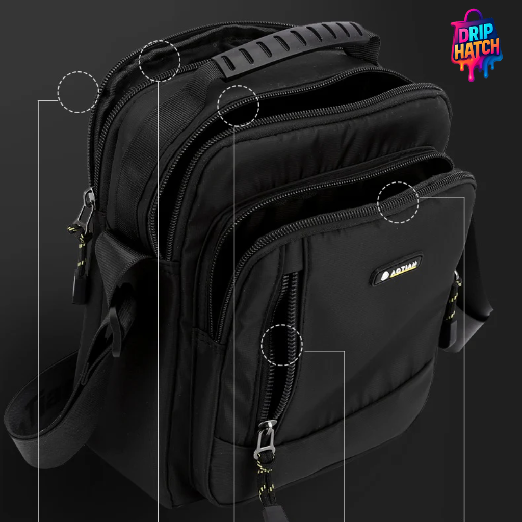 Premium Cross-Body Bag β Fits 9.7" Tablets | Smart Travel Organizer