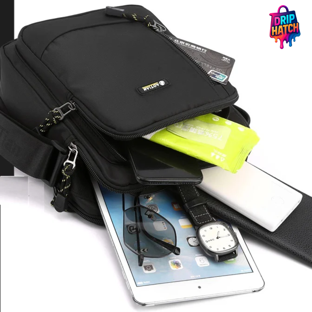 Premium Cross-Body Bag β Fits 9.7" Tablets | Smart Travel Organizer