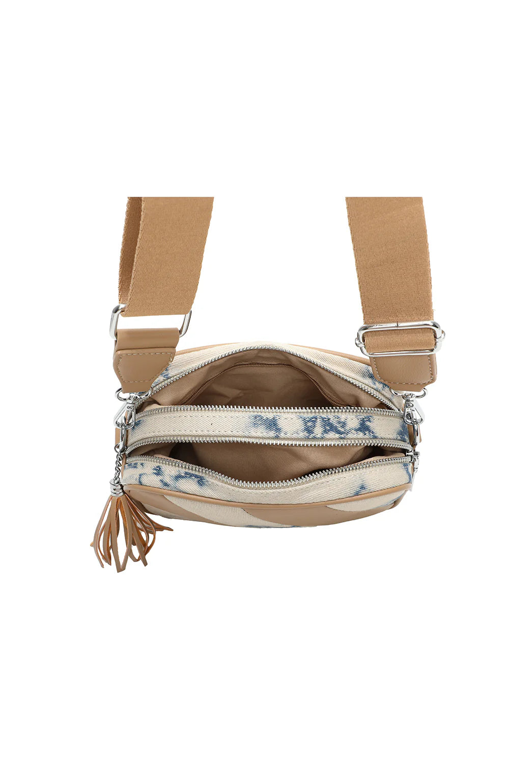 Off-White Crossbody Bag for Women | Minimalist Daily Bag in Offwhite / Khaki Color | Lightweight & Versatile