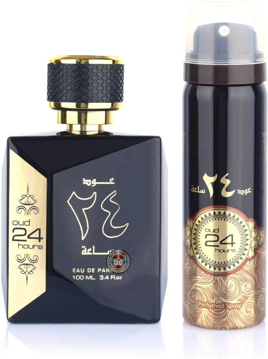 Arabic Perfume Oud 24 Hours Perfume For Men & Women 100ml (Long Lasting Refreshing Fragrance)