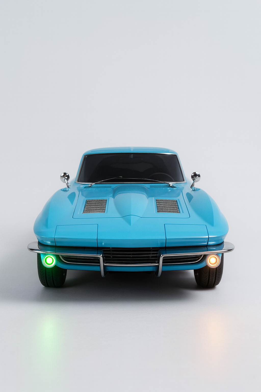 1960s Sports Car Bluetooth Speaker – LED Lights & Moving Wheels