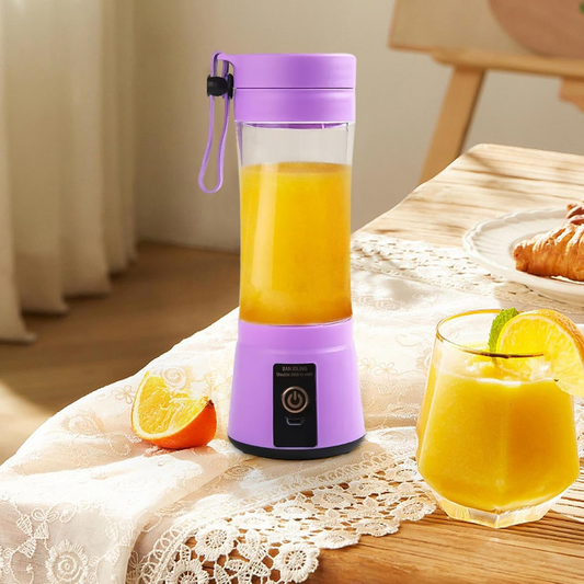 Portable Blender – 400ml Cordless Juicer for Smoothies & Travel