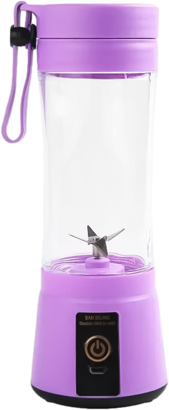 Portable Blender – 400ml Cordless Juicer for Smoothies & Travel