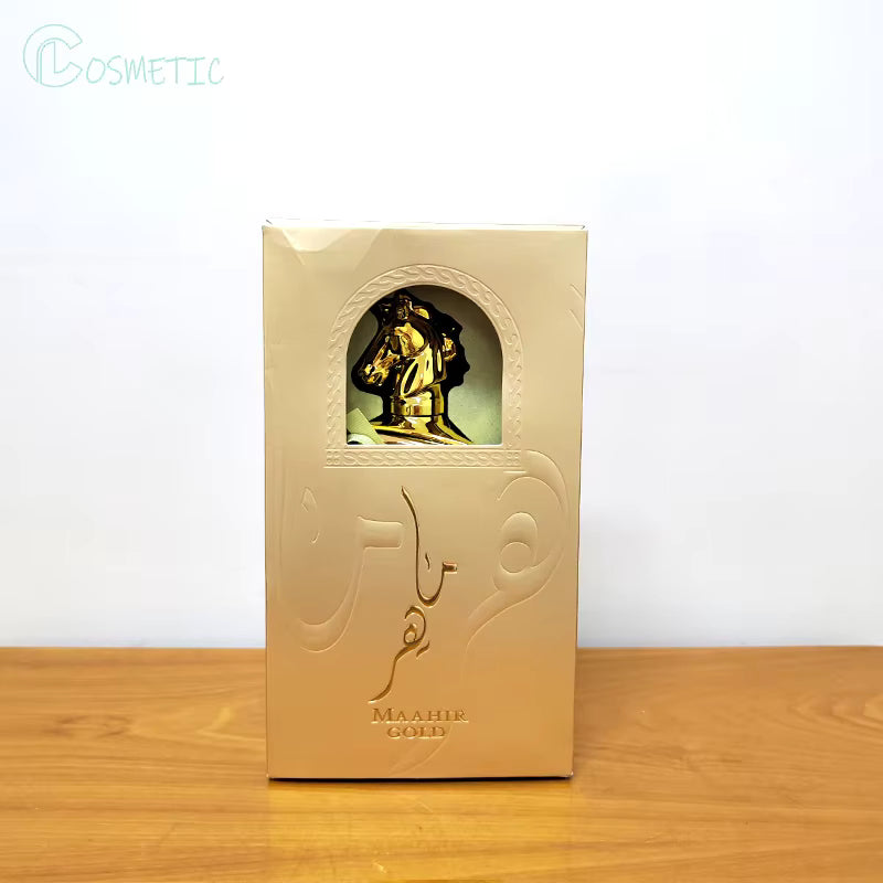 Maahir Gold by Lattafa – 100ml Eau de Parfum for Men & Women