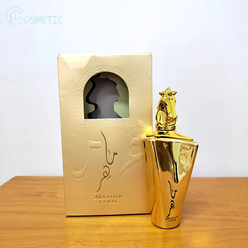 Maahir Gold by Lattafa – 100ml Eau de Parfum for Men & Women