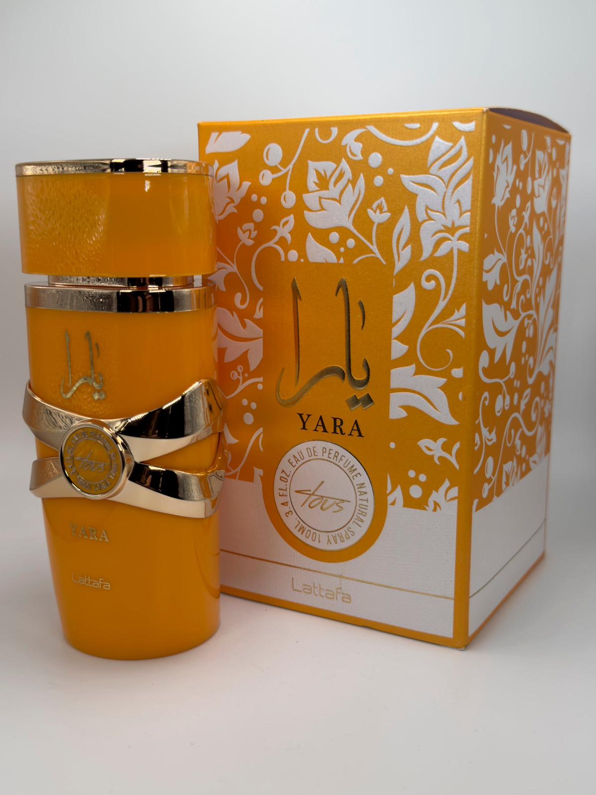 Lattafa Yara Tous - Tropical Fruity Floral Vanilla Eau de Parfum Long Lasting Fragrance for Women 100ml with Musk Notes in Elegant Yellow Glass Bottle