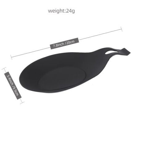Silicone Heat-Resistant Spoon Rest Utensil Holder