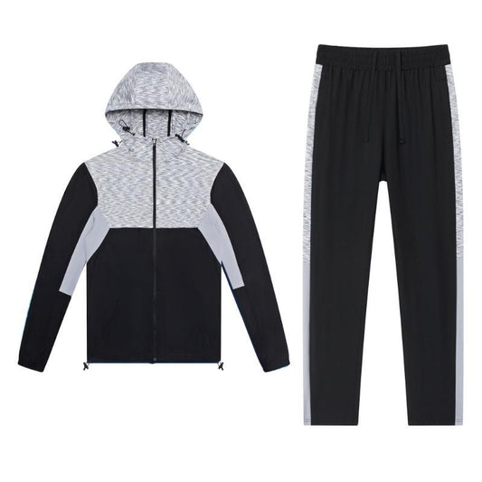 Men’s Windbreaker Tracksuit – Lightweight Woven Set (S to 2XL)