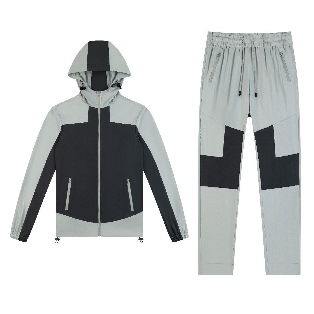 Lightweight Windbreaker Tracksuit – Breathable 2-Piece Set (S–2XL)