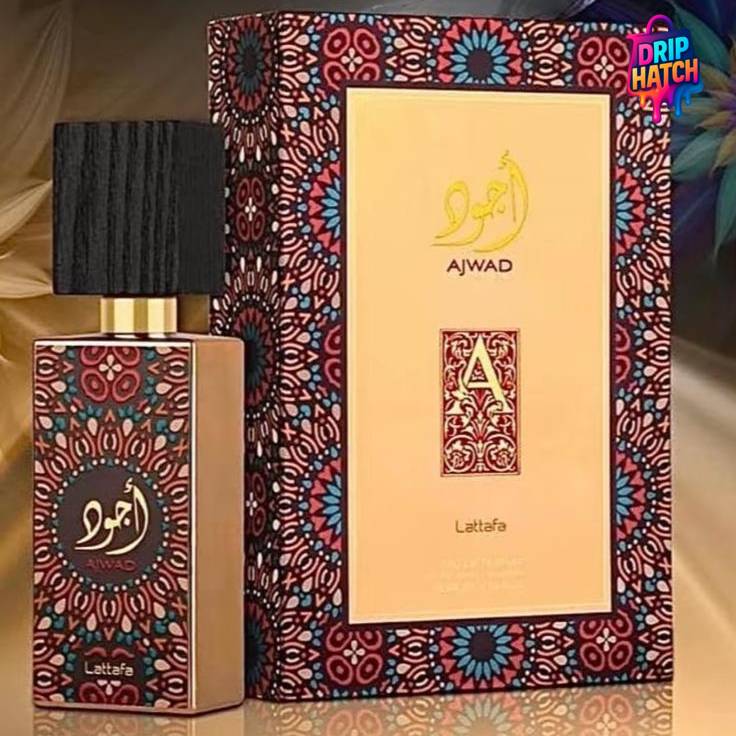 Ajwad by Lattafa – 60ml Eau de Parfum | Long-Lasting Unisex Arabic Scent