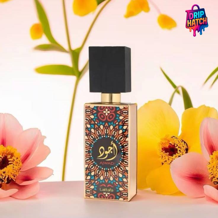 Ajwad by Lattafa – 60ml Eau de Parfum | Long-Lasting Unisex Arabic Scent