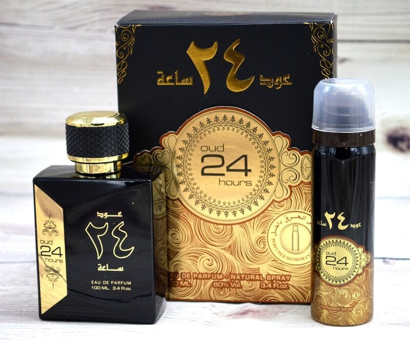Arabic Perfume Oud 24 Hours Perfume For Men & Women 100ml (Long Lasting Refreshing Fragrance)