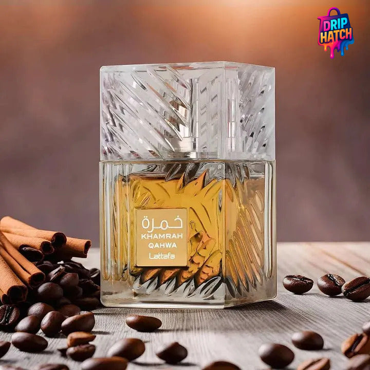 Lattafa Khamrah Qahwa – 100ml Eau de Parfum for Men & Women | Coffee & Spice Arabic Perfume