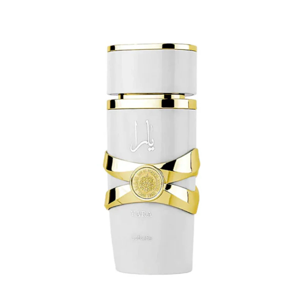 Lattafa Yara Moi White Yara EDP 100ml | Jasmine Peach Amber Caramel Sandalwood Patchouli with Musk Notes