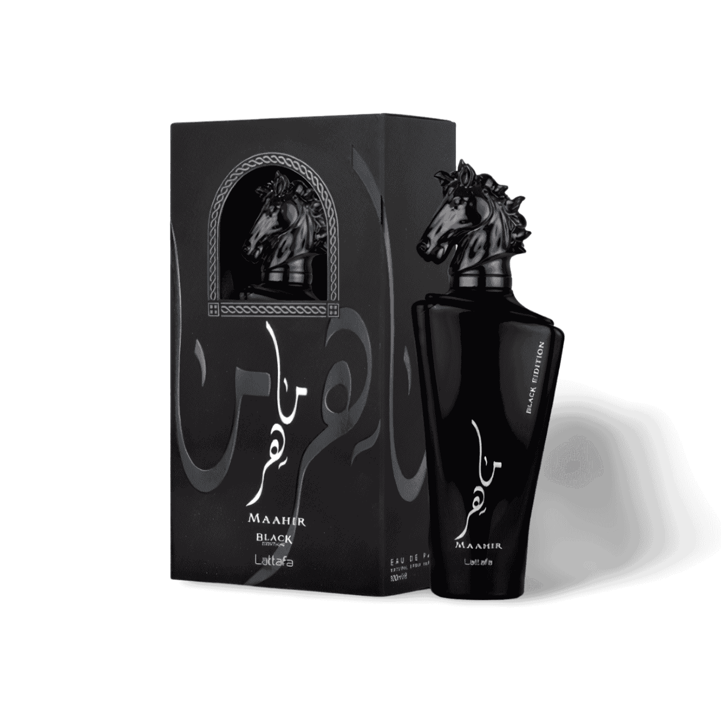 Maahir Black by Lattafa – 100ml Eau de Parfum for Men
