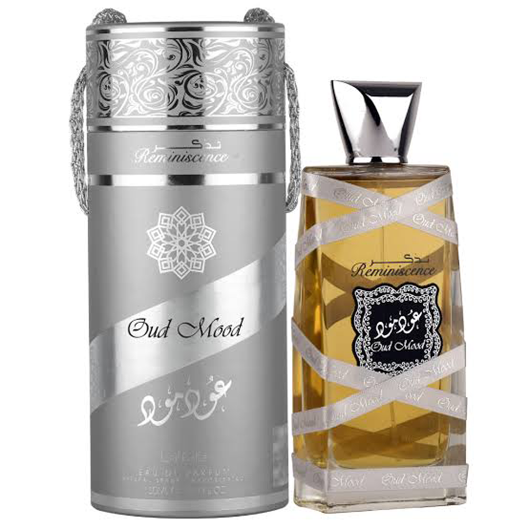 Lattafa Oud Mood SILVER 100 ml EDP – Unisex Citrus-Floral Oud