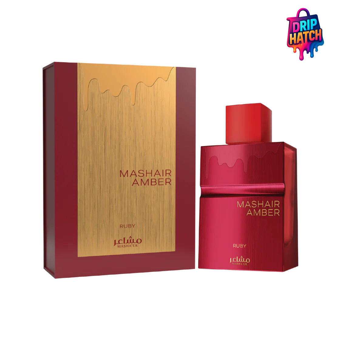 Mashair Amber Ruby, Spinal & Sapphire – 100ml Eau de Parfum Collection