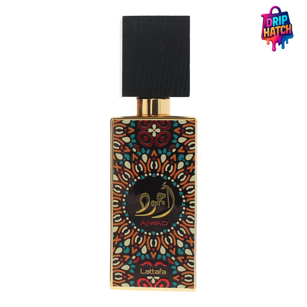 Ajwad by Lattafa – 60ml Eau de Parfum | Long-Lasting Unisex Arabic Scent
