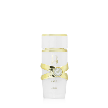 Lattafa Yara Moi White Yara EDP 100ml | Jasmine Peach Amber Caramel Sandalwood Patchouli with Musk Notes