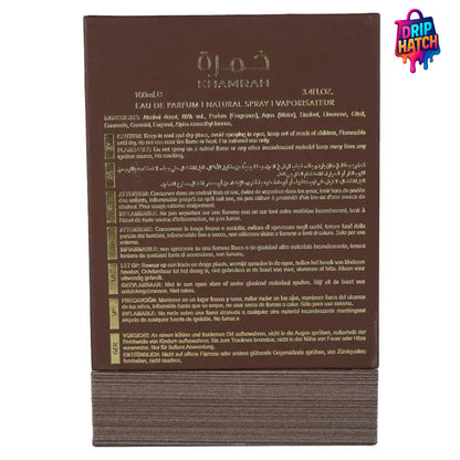 Lattafa Khamrah Qahwa – 100ml Eau de Parfum for Men & Women | Coffee & Spice Arabic Perfume