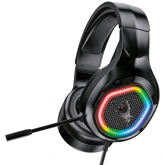 Panther Force PF142 Gaming Headset – USB Wired RGB Headphones with Mic