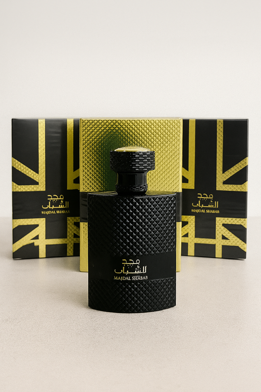 Majd Al Shabaab – 100ml Pheromone Eau de Parfum | Arabic Floral Unisex Scent