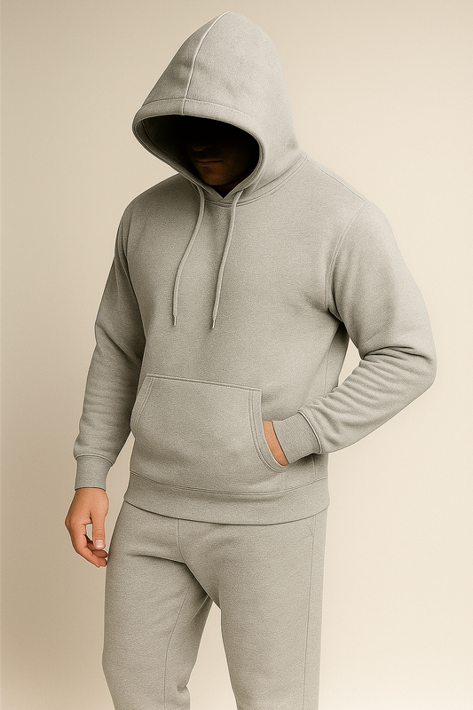 Men’s Hooded Fleece Tracksuit – 300 GSM Hoodie & Jogger Set | Drip Hatch