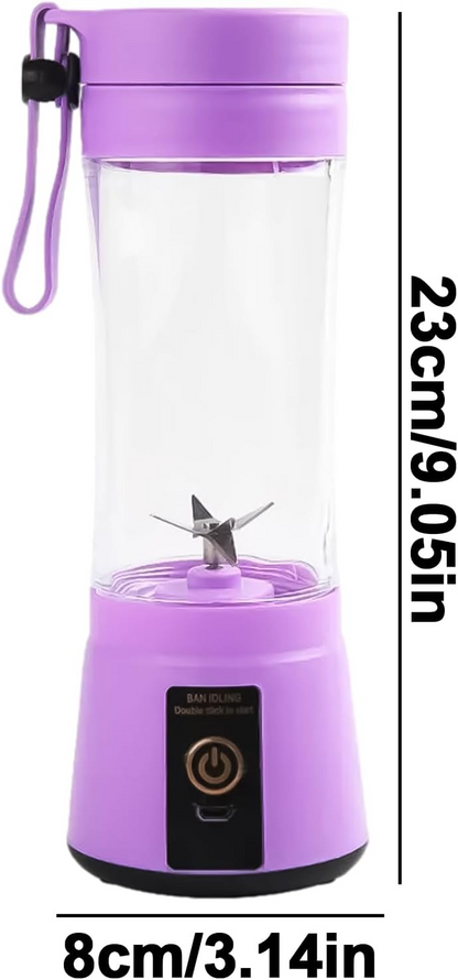 Portable Blender – 400ml Cordless Juicer for Smoothies & Travel