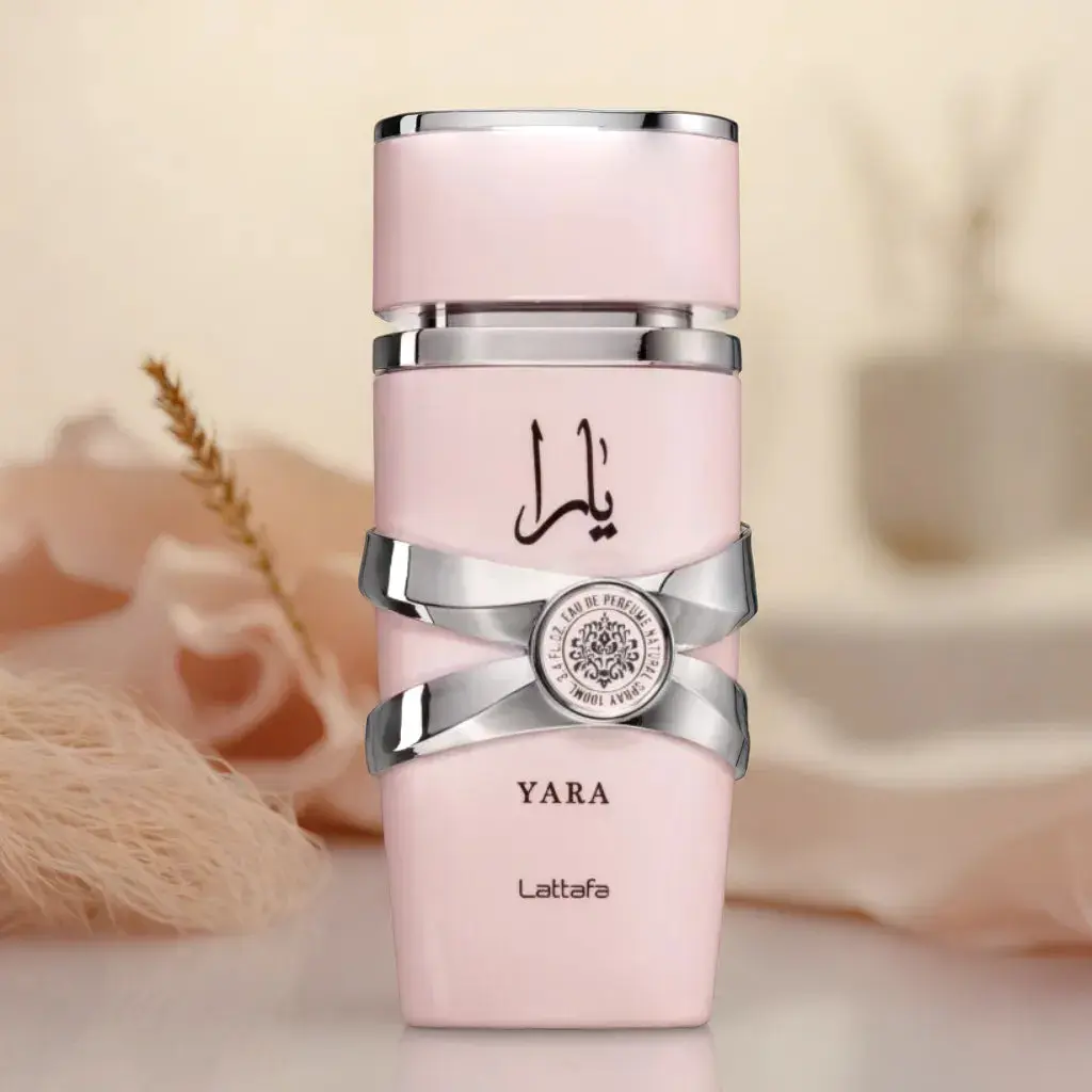 Lattafa Yara Light Pink EDP 100ml | Powdery Rose, White Musk, Vanilla & Delicate Floral Notes