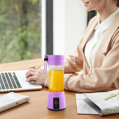Portable Blender – 400ml Cordless Juicer for Smoothies & Travel