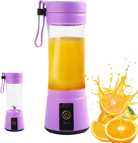 Portable Blender – 400ml Cordless Juicer for Smoothies & Travel
