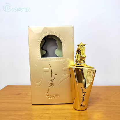 Maahir Gold by Lattafa – 100ml Eau de Parfum for Men & Women