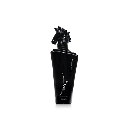 Maahir Black by Lattafa – 100ml Eau de Parfum for Men