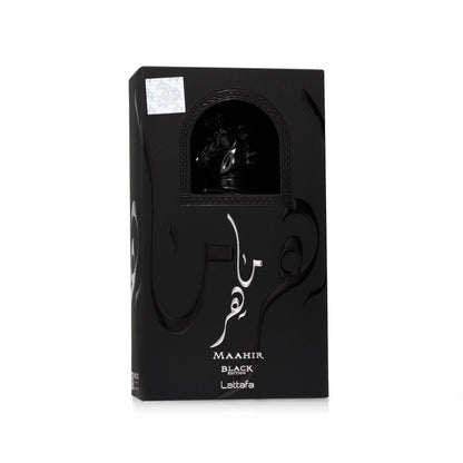 Maahir Black by Lattafa – 100ml Eau de Parfum for Men