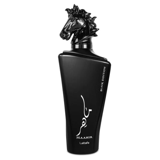 Maahir Black by Lattafa – 100ml Eau de Parfum for Men