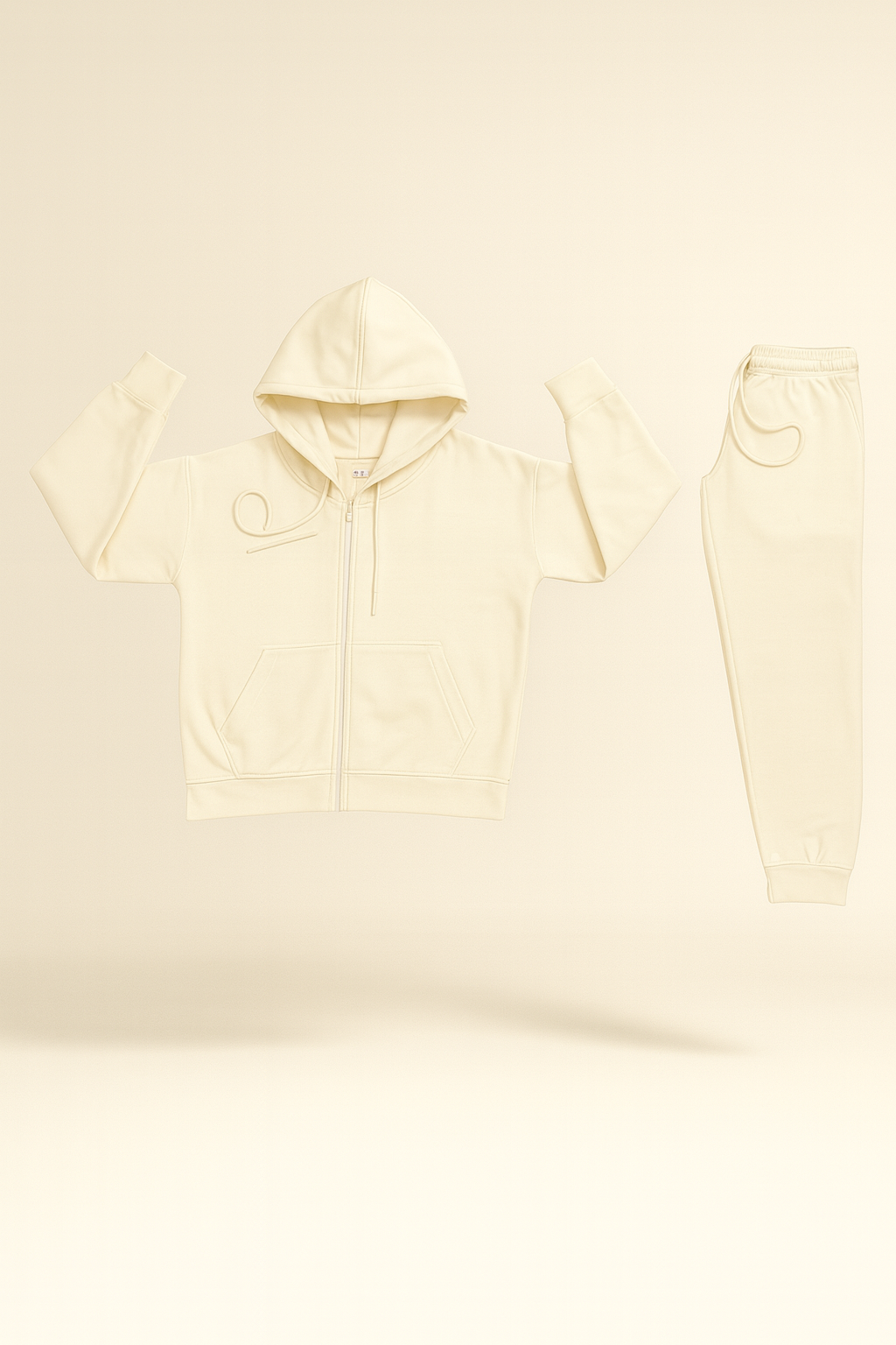 Ladies Zipper Fleece Tracksuit – 300 GSM Hoodie & Jogger Set | Drip Hatch