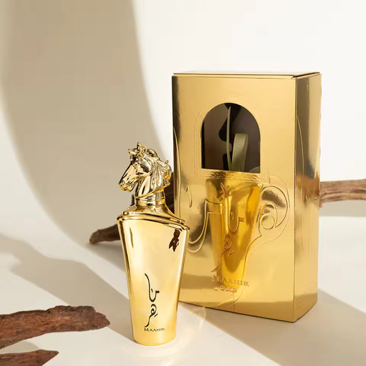 Maahir Gold by Lattafa – 100ml Eau de Parfum for Men & Women