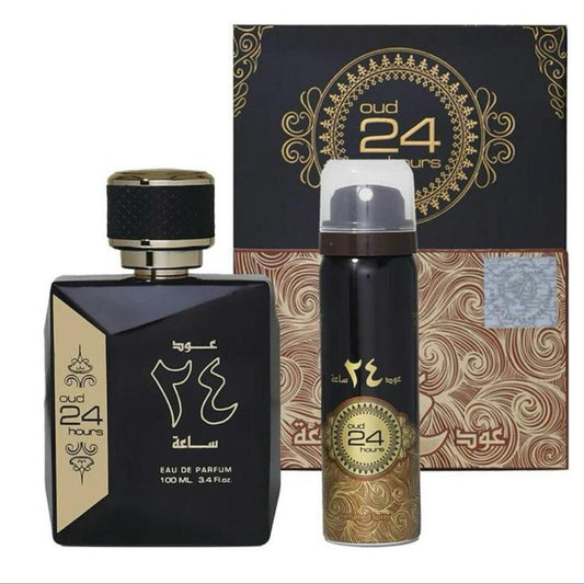 Arabic Perfume Oud 24 Hours Perfume For Men & Women 100ml (Long Lasting Refreshing Fragrance)