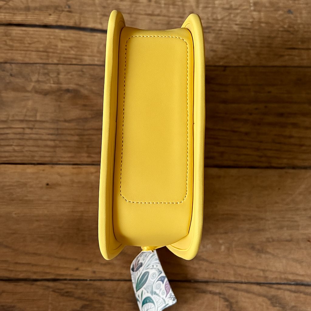 Sunflower Modern Faux Leather Crossbody Bag – Spacious Everyday Shoulder Purse
