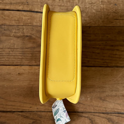 Sunflower Modern Faux Leather Crossbody Bag – Spacious Everyday Shoulder Purse