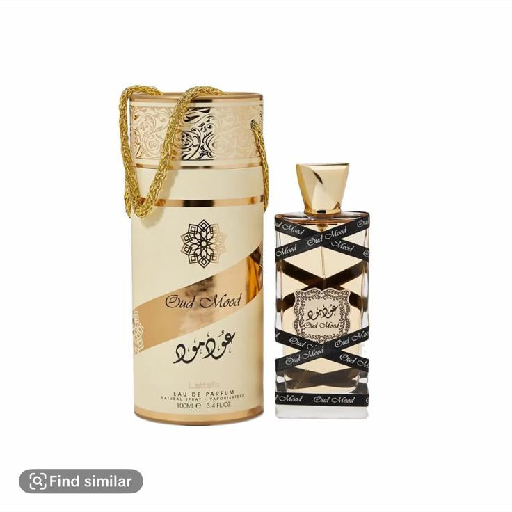 Lattafa Oud Mood GOLD 100 ml Unisex Eau de Parfum – Warm, Woody, Luxurious