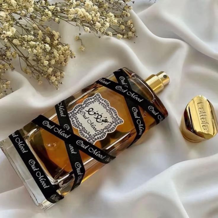 Lattafa Oud Mood GOLD 100 ml Unisex Eau de Parfum – Warm, Woody, Luxurious