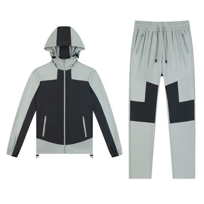 Lightweight Windbreaker Tracksuit – Breathable 2-Piece Set (S–2XL)