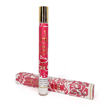 Lattafa Yara Moi Candy 35ml Stick Spray - Long Lasting Portable with Pheromones for Men Women - Clean Vibes Luxe Feels - Alcohol Free Sandalwood vanilla syrup musk and amber Scent