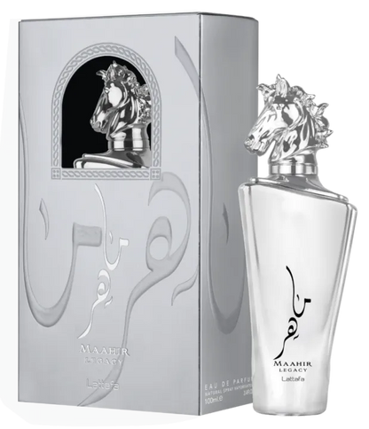 Maahir Legacy by Lattafa – Men’s 3.4oz Eau de Parfum (100ml)